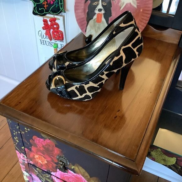 Steve Madden “Lezlje”Leather Heels -Size 7 - Picture 3 of 6